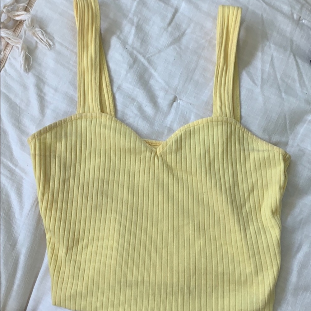 Yellow Tank Top